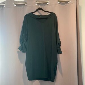 Elegant Green Women's Dress